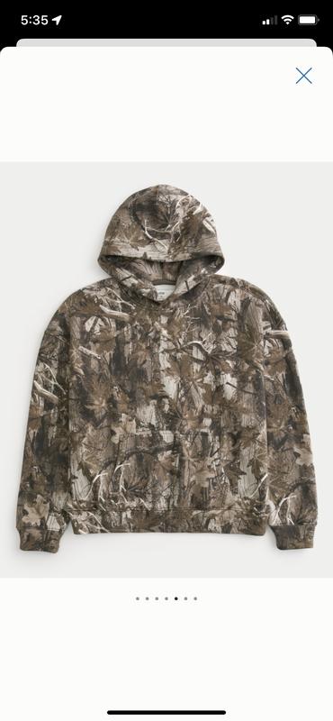 Hollister camo sweater best sale