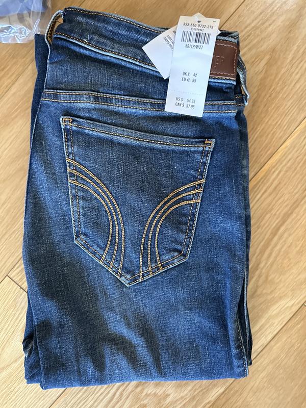 Hollister mid rise clearance jeans