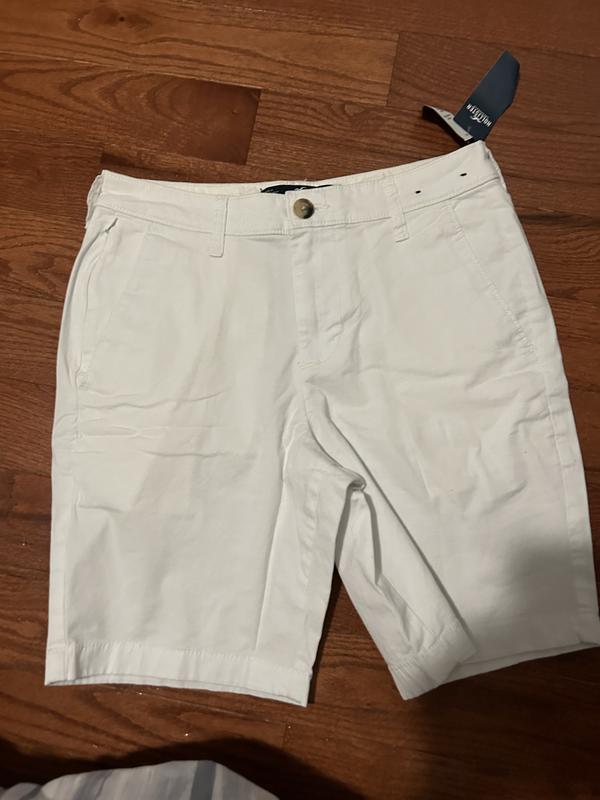 Men's Flat-Front Twill Shorts 9, Men's Clearance