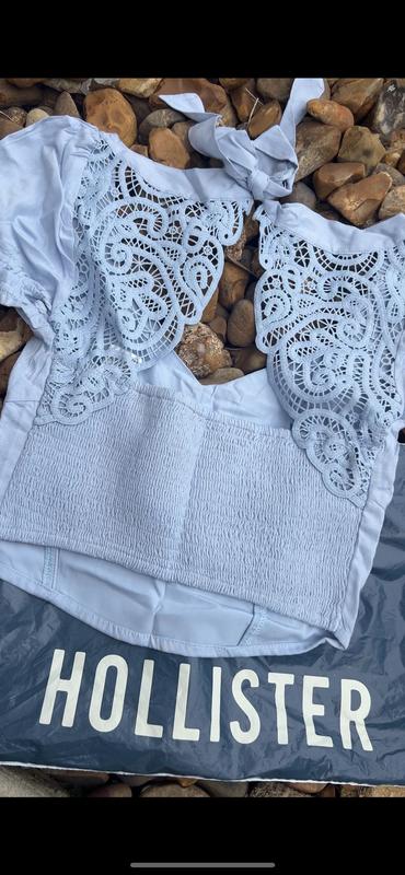 Hollister lace top clearance