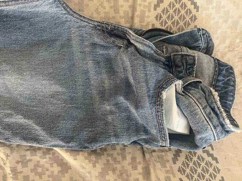 Women's Ultra High-Rise Dark Wash 90s Straight Jeans, Women's Bottoms