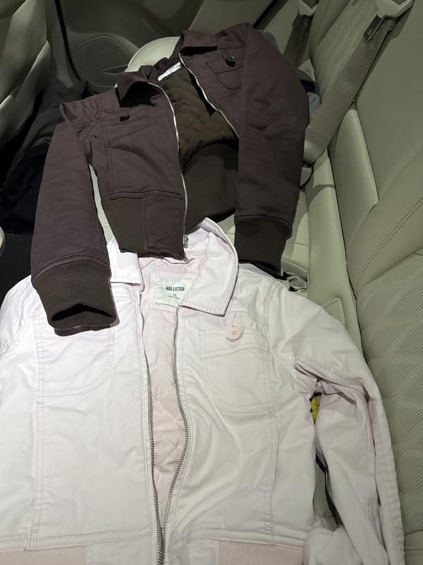 Y2K ホリスター Hollister Twill Zip-Up jacket Hollister Twill Zip-Up Jacket | Arden Fair