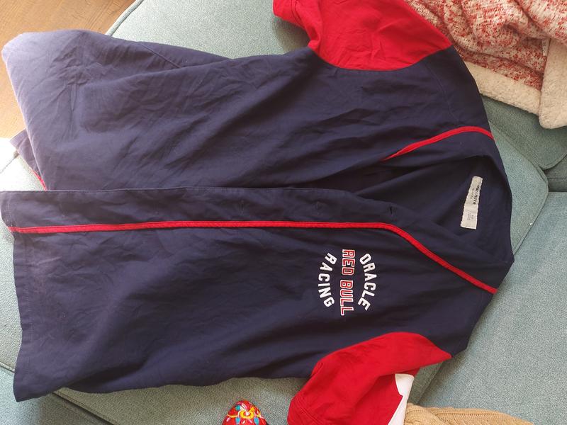 Men's Boxy Oracle Red Bull Racing Baseball Jersey | Men's Graphics