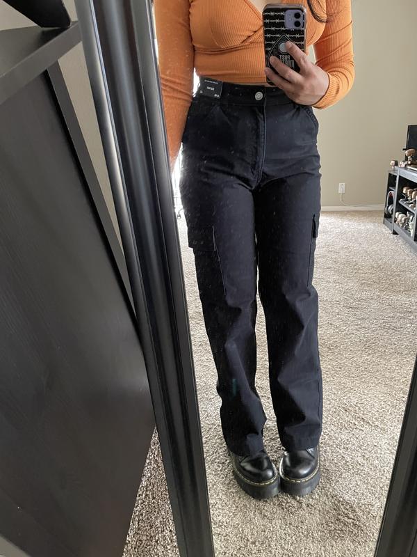 Women's Ultra High-Rise Dad Cargo Pants