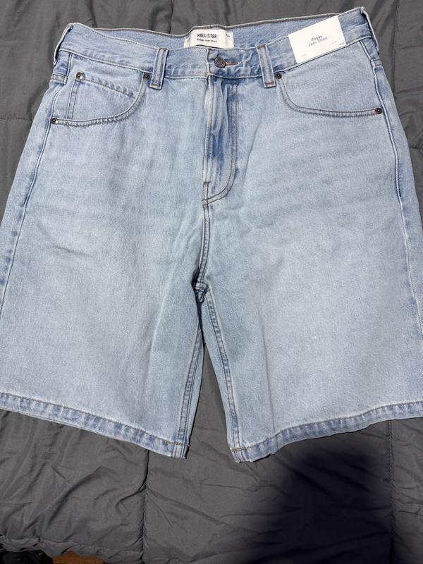 Men's Baggy Denim Painter Shorts | Men's Clearance | HollisterCo.com