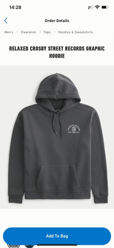 Hollister discount hoodies clearance