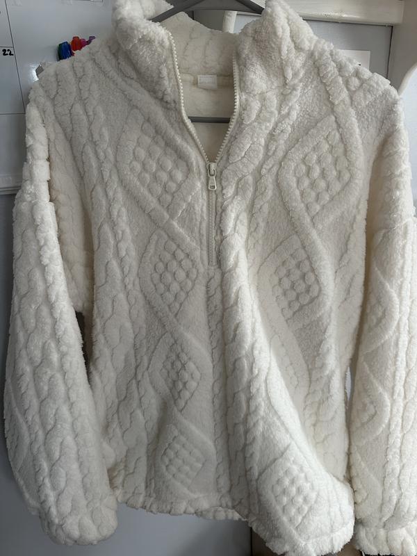 Women's Gilly Hicks Oversized Cozy Quarter-Zip Top | Women's