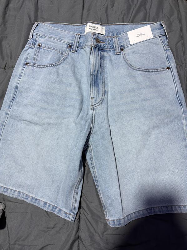 Men's Baggy Denim Painter Shorts | Men's Clearance | HollisterCo.com