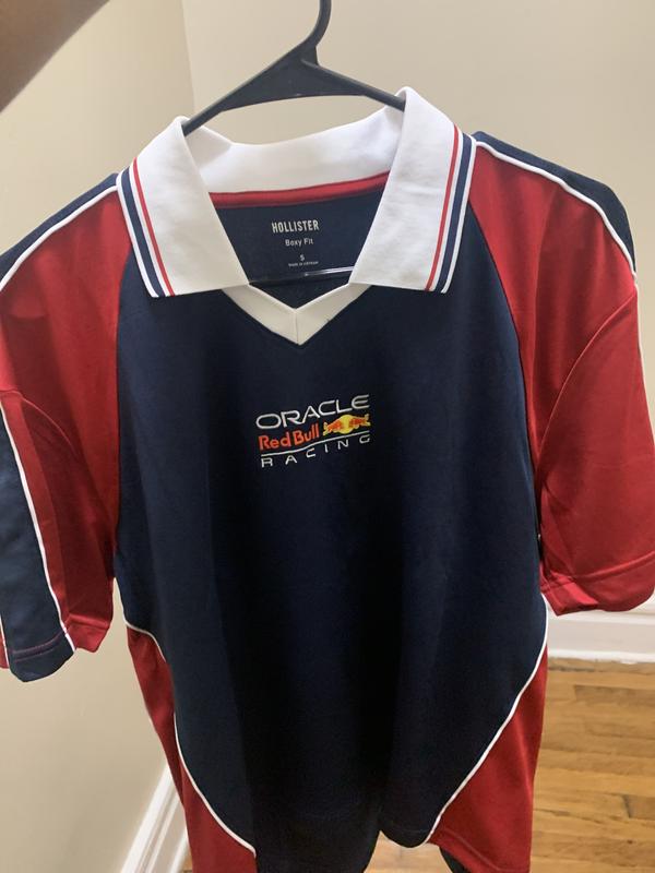 Men's Boxy Oracle Red Bull Racing Graphic Soccer Jersey
