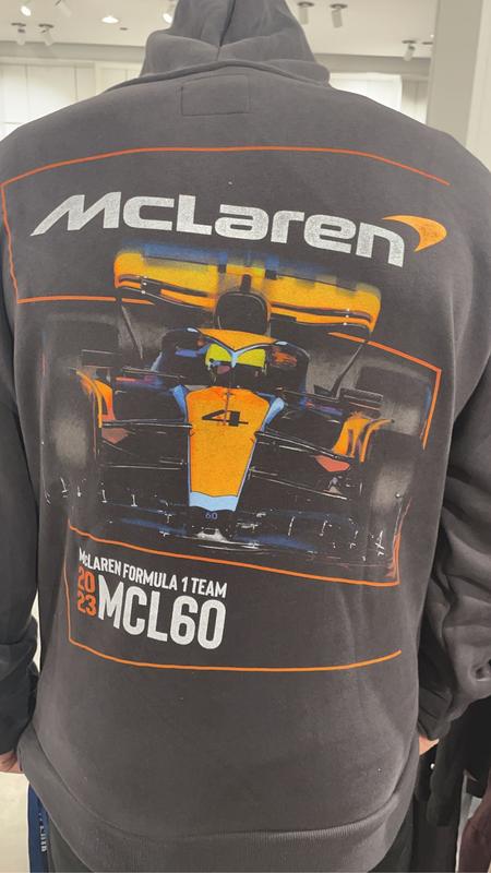 Men's Relaxed McLaren Graphic Hoodie, Men's Tops