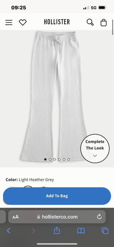 Hollister flare clearance sweatpants