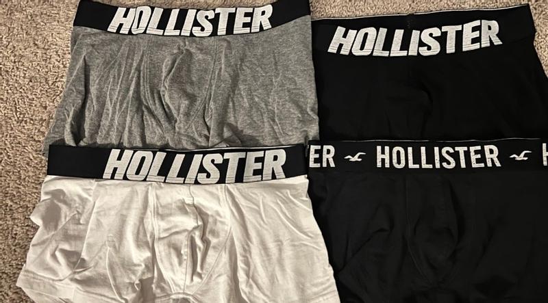 Hollister Longer-length Boxer Brief 5-pack in Grey for Men