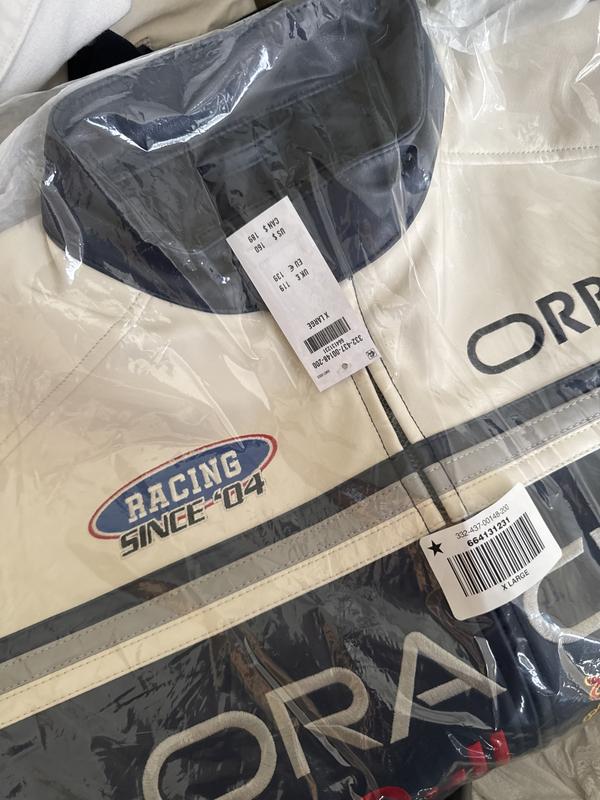 Men's Oracle Red Bull Racing Graphic Faux Leather Jacket | Men's