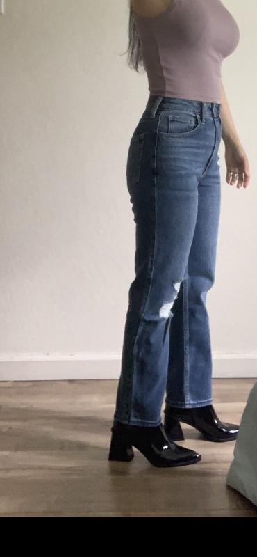 Hollister high rise vintage straight leg jeans