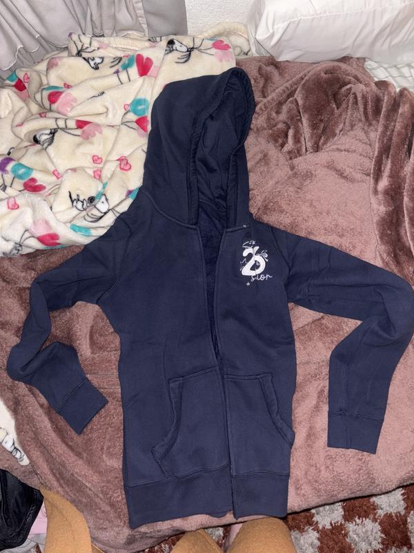 Women's Hollister Feel Good Zip-Up Senior '26 Graphic Hoodie