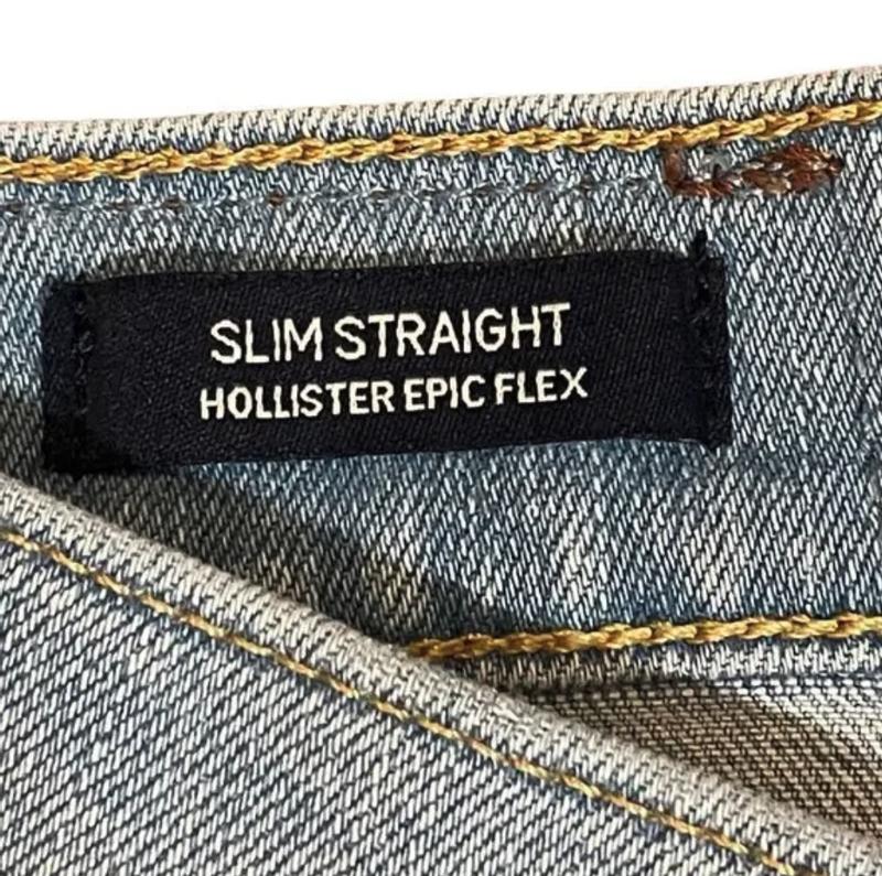 Hollister epic flex slim straight clearance jeans