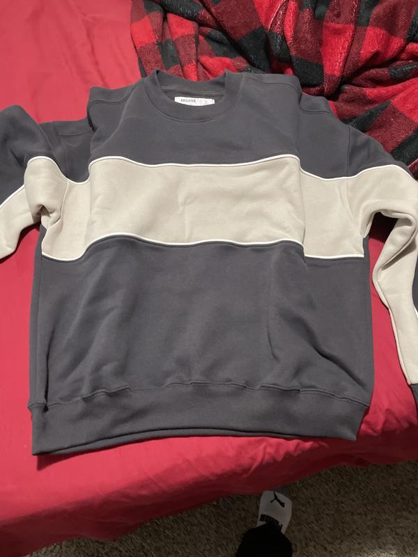 Men's Boxy Colorblock Crew Sweatshirt | Men's Clearance | HollisterCo.com