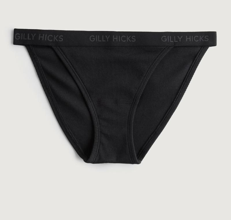 Women's Gilly Hicks Ribbed Cotton Blend Short Underwear