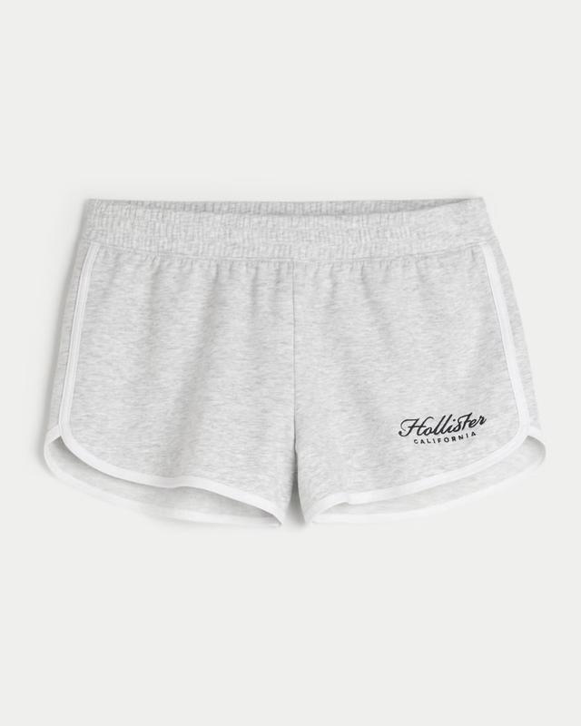 Women s Knit Logo Shorts Women s Sale HollisterCo