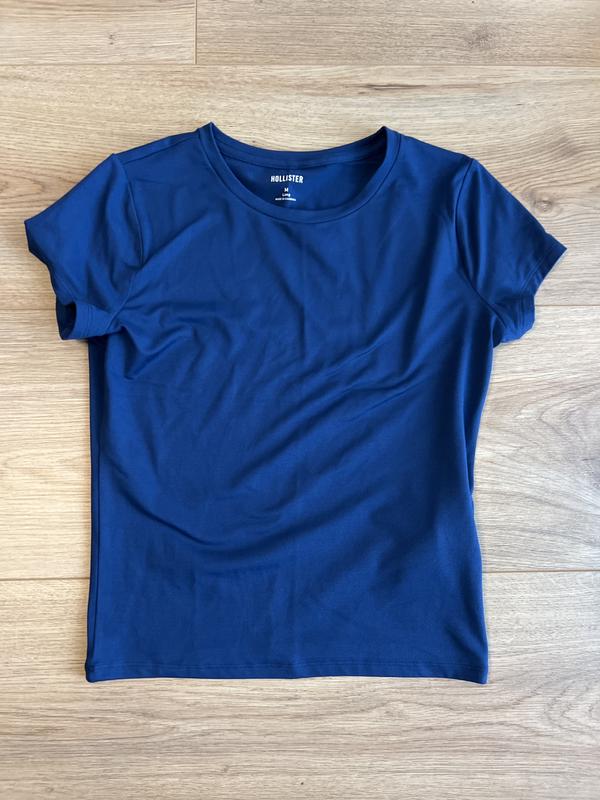 Hollister longline tee best sale