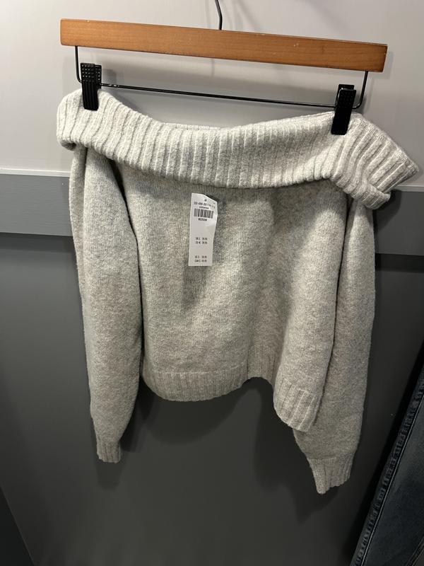 Hollister off the shoulder sweater on sale