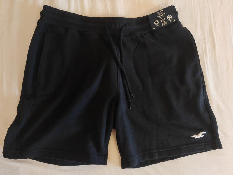 Hollister Terry Fleece Logo Shorts 5