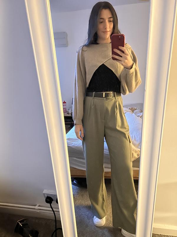 Hollister wide shop leg pants