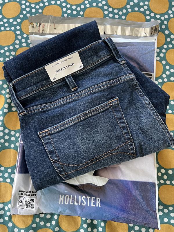 Hollister athletic skinny outlet jeans