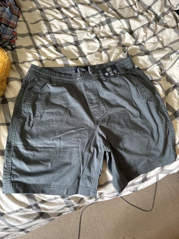 Twill pull on shorts sales