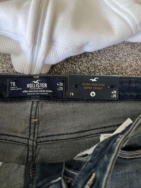 ., Hollister Skinny Jeans, Details:, - dark wash, 