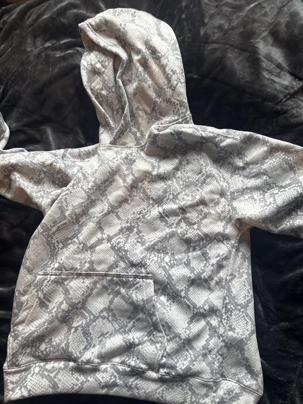 Men's Boxy Snakeskin Print Hoodie | Men's Sale | HollisterCo.com