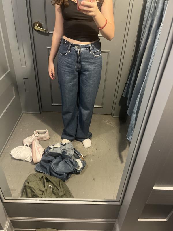 Hollister super high rise on sale jeans