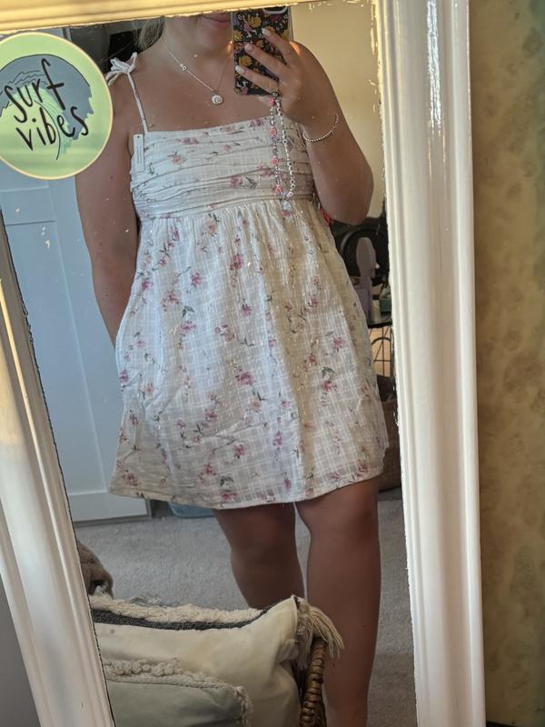 Women's Babydoll Tie-Strap Mini Dress | Women's Sale | HollisterCo.com