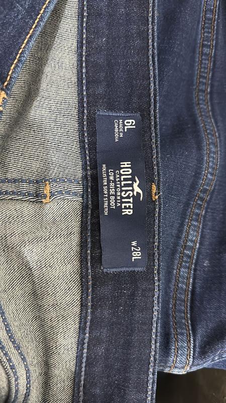 Hollister low outlet rise