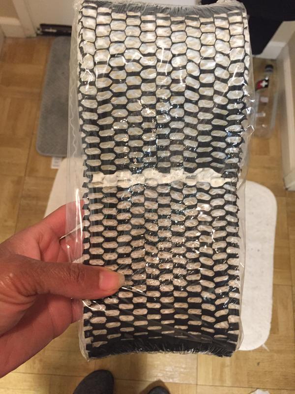 New filter still in plastic bag