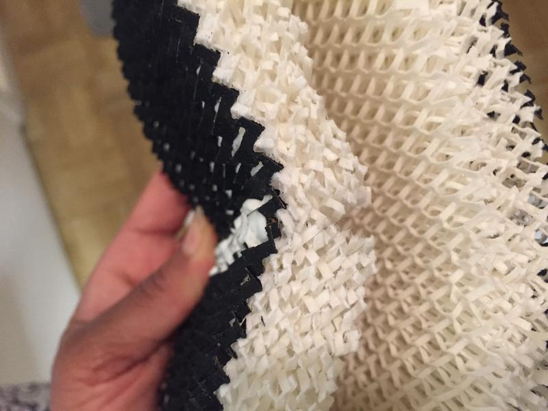 New filter out of plastic bag