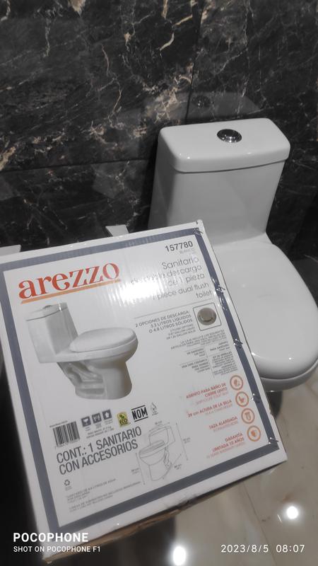 SANITARIO DE 1 PIEZA AREZZO The Home Depot M xico