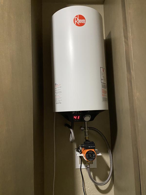 CALENTADOR DE AGUA RHEEM DE DEPÓSITO ELÉCTRICO MURAL 50 L 127 V | The Home  Depot México
