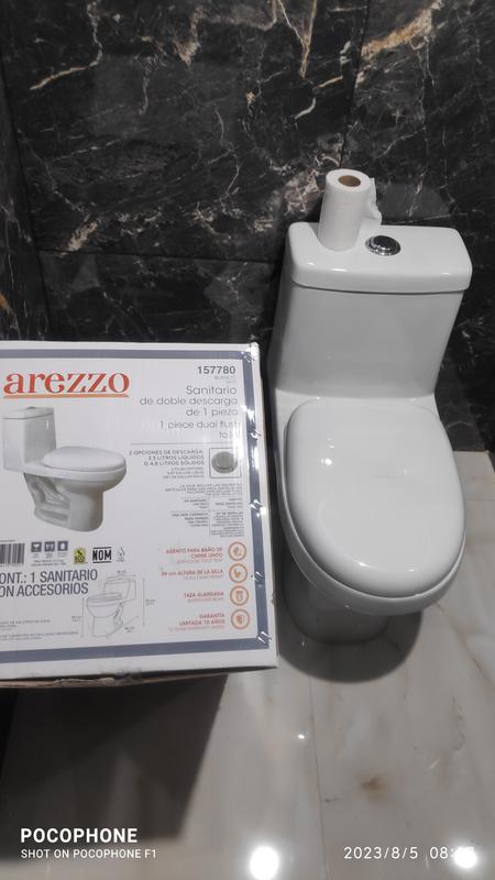 SANITARIO DE 1 PIEZA AREZZO The Home Depot M xico