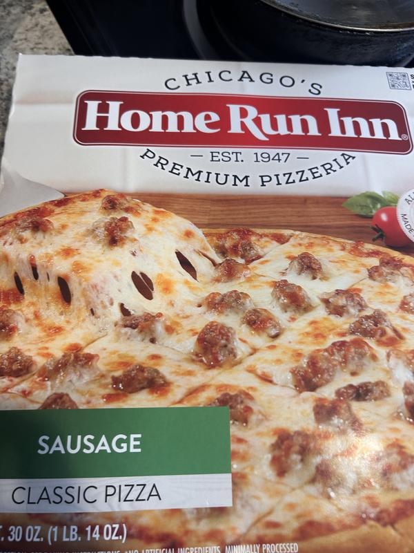 Home Run Inn Family Size Classic Frozen Sausage Pizza, 30 oz