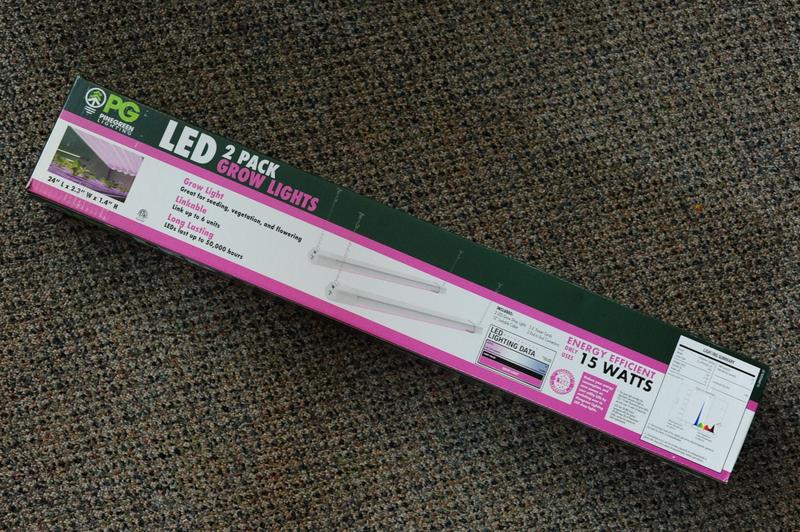 Reviews for Pinegreen Lighting 2 ft. 15 Watt LED Grow Light Full Spectrum Cool White Linkable 2 Pack Pg 1 The Home Depot