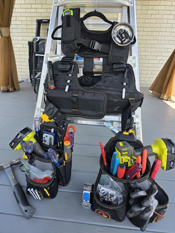MagnoGrip Snap Lock Tradesman Tool Vest Suspension Rig with