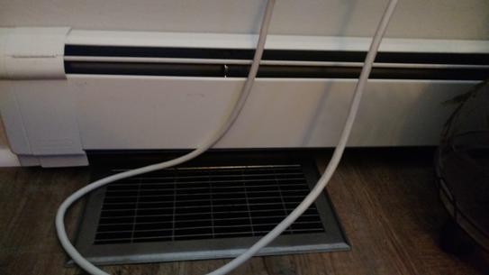 Slant/Fin Fine/Line 30 3-3/4 in. Right-Hand End Cap for Baseboard ...