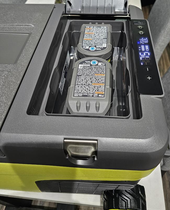 RYOBI ONE+ 18V 24 Qt. Hybrid Battery Powered Iceless Cooler (Tool Only)  Pi1824QBT - The Home Depot