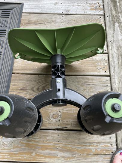 Vertex Garden Rocker Rolling Seat GB1300 - The Home Depot