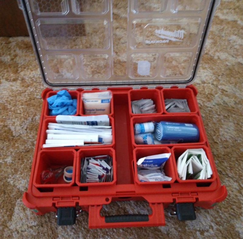 Milwaukee Class B Type 3 Packout First Aid Kit (204-Piece) 48-73