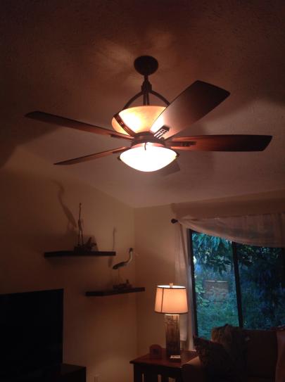 Hampton Bay Miramar 60 In Indoor Weathered Bronze Ceiling Fan