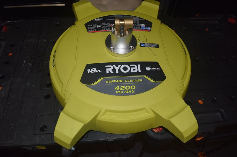 RYOBI 18 in. 4200 PSI Quick Connect Pressure Washer Surface