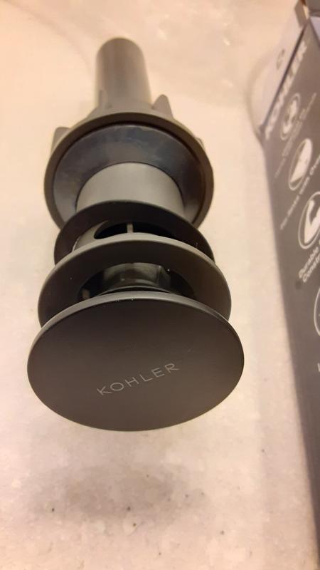 Have a question about KOHLER Standard Clicker Drain with