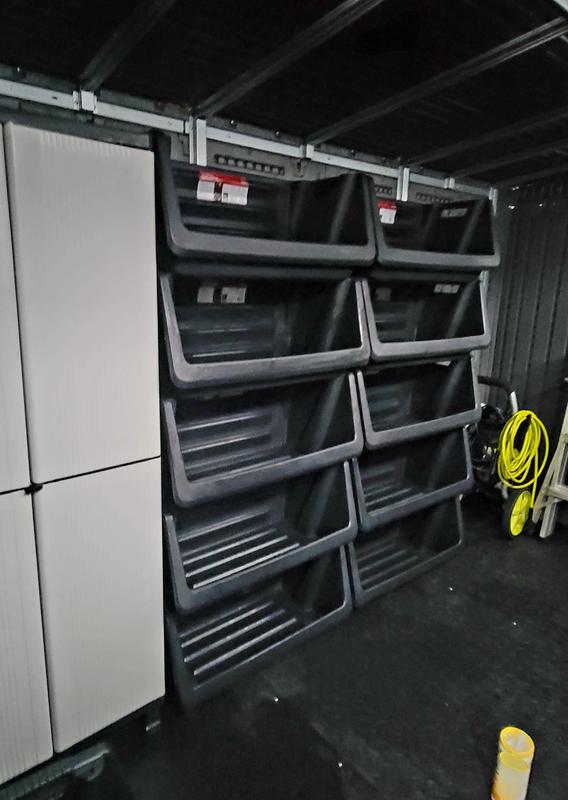 Have a question about Husky 55 Gallon Multipurpose Stackable Space